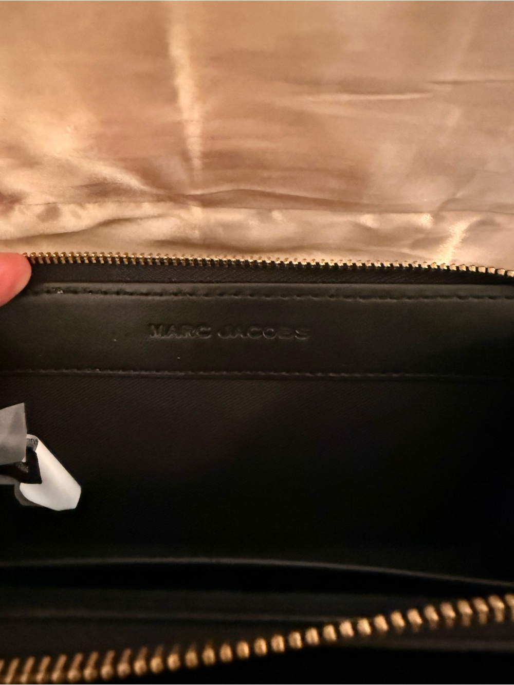 Marc Jacobs Black Pebbled Leather 'The Shades Case' Sunglasses Pouch - Picture 6 of 12
